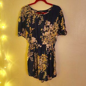 Express Floral Mini Dress